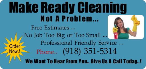 Make-Ready Cleaning Muskogee Cleaning